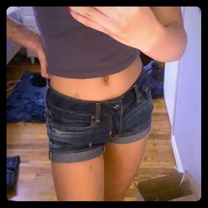 Low rise American eagle denim short